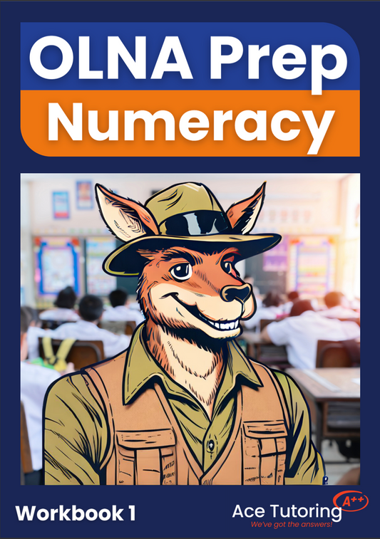 OLNA Prep Numeracy Workbook (DIGITAL)