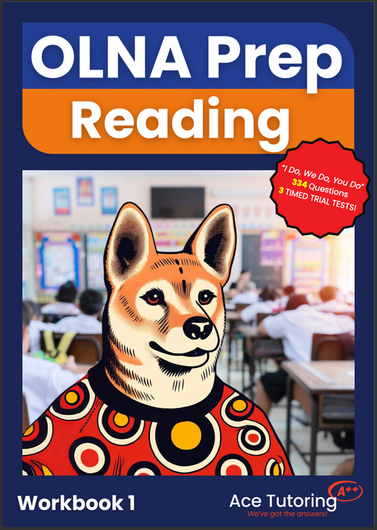 OLNA Prep Reading Workbook (DIGITAL)