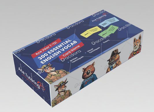 Ace Year 7-12 300 Essential Vocab Card Game